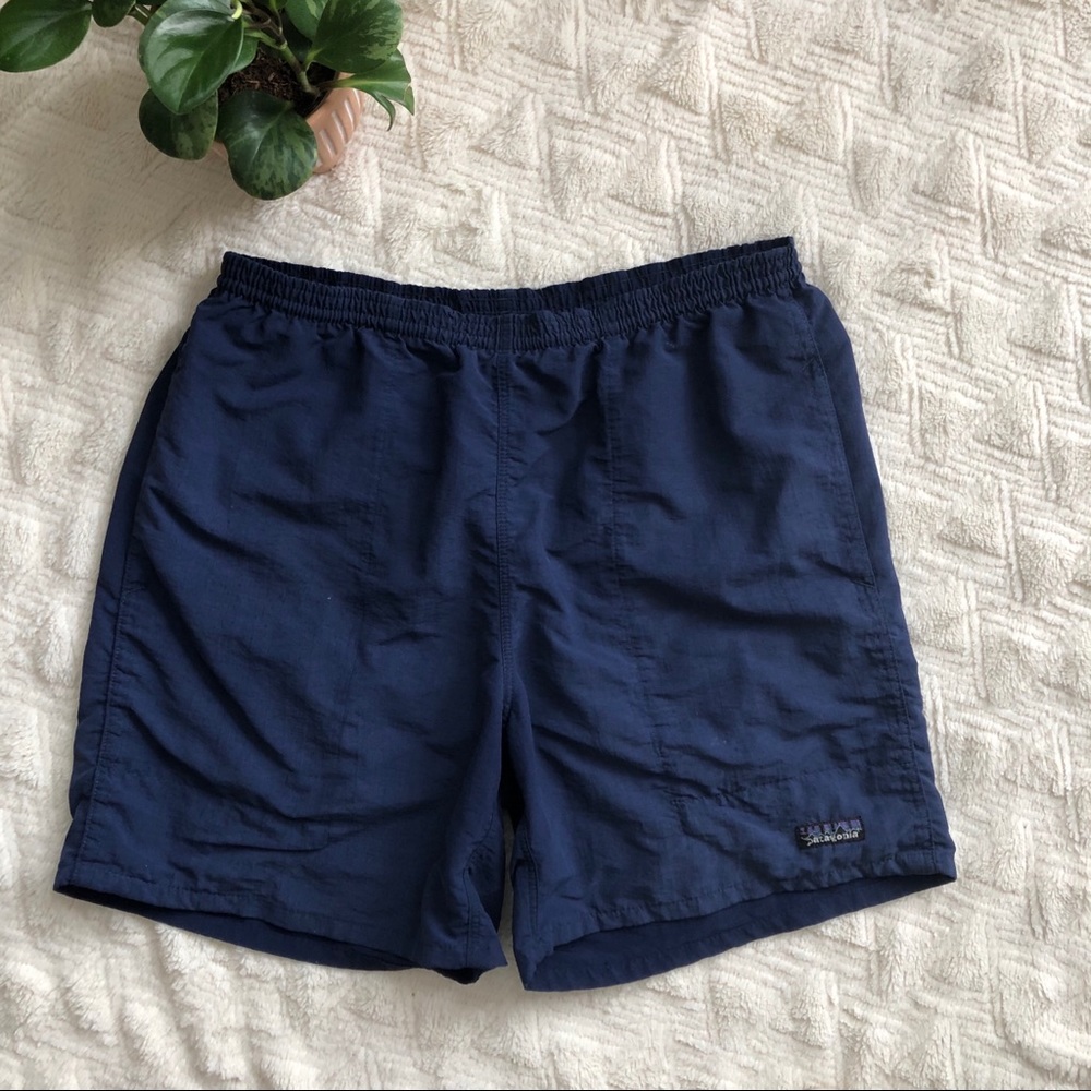 Patagonia Navy Drawstring Shorts